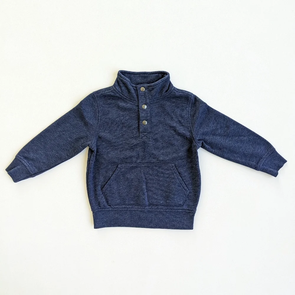 Old Navy 3T Navy Mock Neck Pullover
